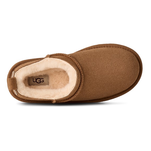 Ugg Girls Brown Kids Classic Micro Boot #4