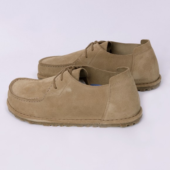 Birkenstock Mens Grey Utti Lace Shoe #3