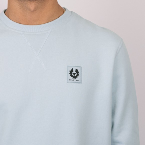 Belstaff Mens Blue Chest Logo Sweatshirt #3
