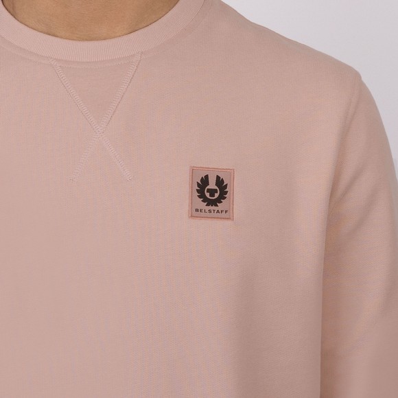 Belstaff Mens Pink Chest Logo Sweatshirt #3