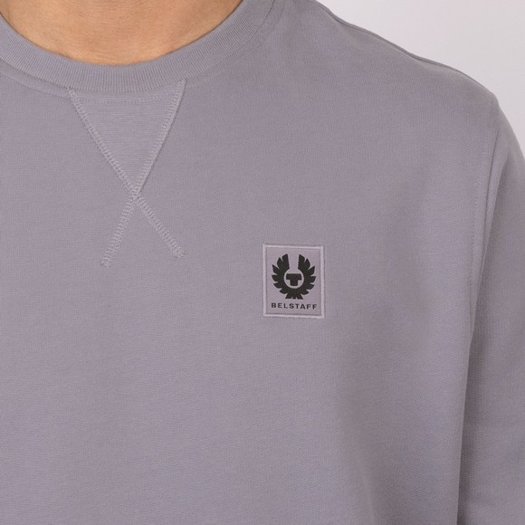 Belstaff Mens Blue Chest Logo Sweatshirt #3