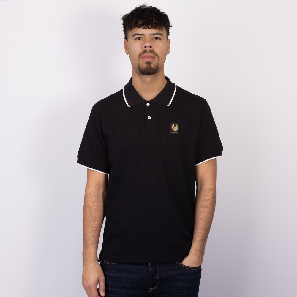Belstaff Tipped Polo Shirt | Oxygen Clothing