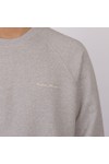 Nudie Jeans Mens Grey Palle Logo Sweatshirt