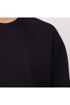Nudie Jeans Mens Black Palle Logo Sweatshirt