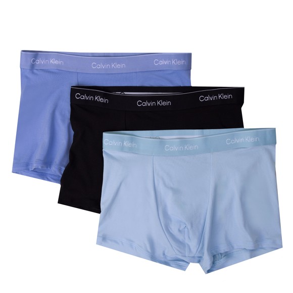Calvin Klein Mens Blue Relaxed Fit Trunks