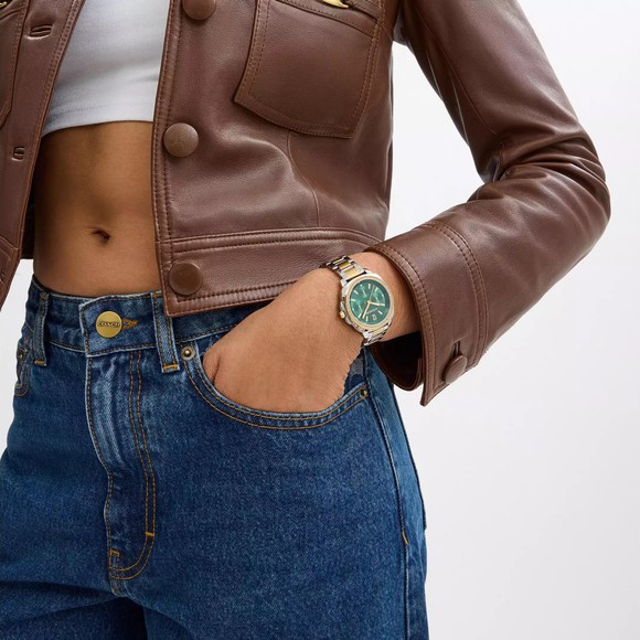 Coach Womens Gold Kitt Watch #2