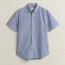 Classic Poplin Stripe Short Sleeve Shirt