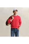 Gant Mens Red Classic Cotton Crewneck 