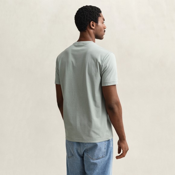Gant Mens Green Shield Short Sleeve  T-Shirt main image
