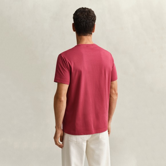 Gant Mens Red Shield Short Sleeve  T-Shirt main image