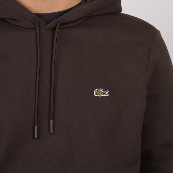 Lacoste Mens Brown SH9623 Hooded Sweatshirt #3