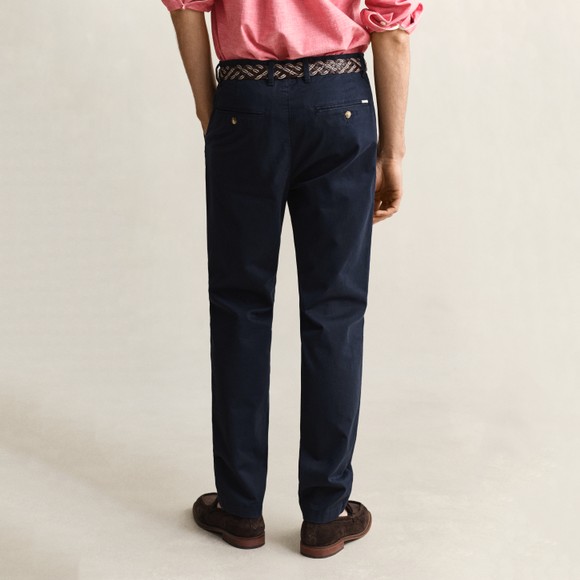 Gant Mens Blue Classic Slim Fit Chinos main image