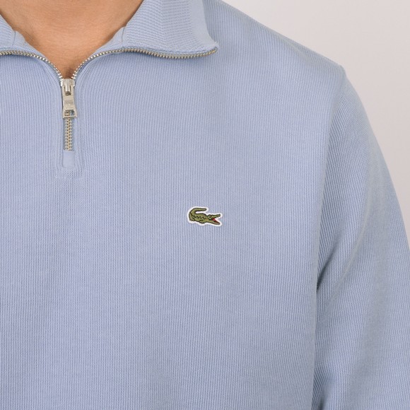 Lacoste Mens Blue SH1927 Half Zip Sweatshirt #3