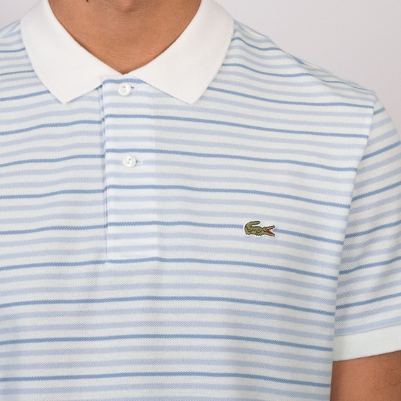 Lacoste Mens Blue PH0871 Striped Polo Shirt   #3