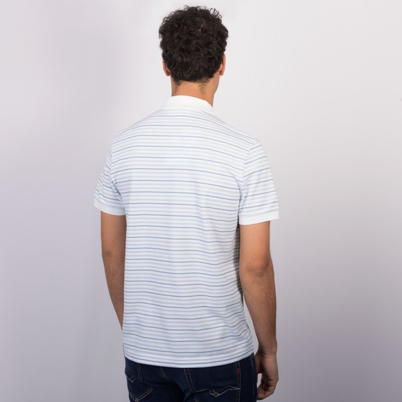 Lacoste Mens Blue PH0871 Striped Polo Shirt   #4