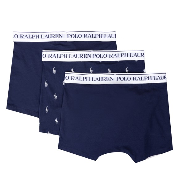 Polo Ralph Lauren Mens Blue 3 Pack Stretch Cotton Trunks #3