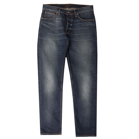 Nudie Jeans Mens Blue Solid Ollie Jean main image