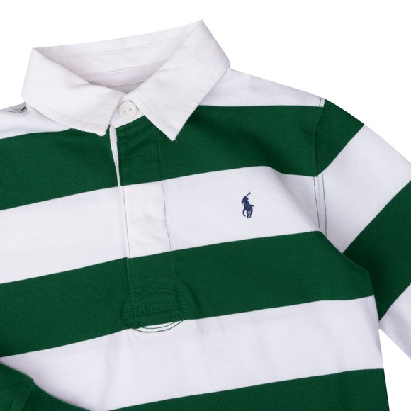 Polo Ralph Lauren Boys White Boys Iconic Rugby Shirt #3