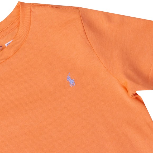 Polo Ralph Lauren Boys Red Boys Cotton Jersey Crew T Shirt #3