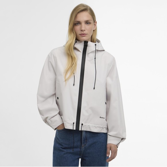 Barbour Lifestyle Womens Purple Thorpe Waterproof Jacket #4