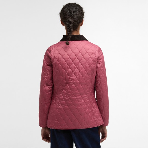 Barbour Lifestyle Womens Red Annandale Quilted Jacket #4