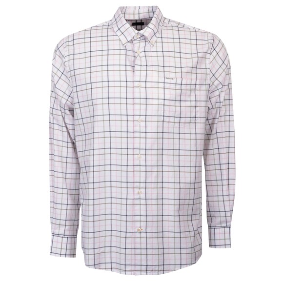 Barbour Lifestyle Mens Pink Caswell Shirt #1