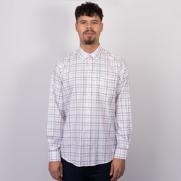 Barbour Lifestyle Mens Pink Caswell Shirt #2