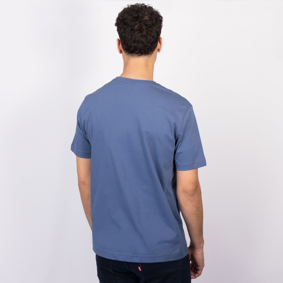 Gant Mens Blue Shield Short Sleeve  T-Shirt main image