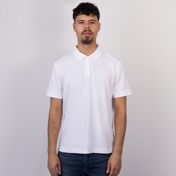 J.Lindeberg Mens White Verse Short Sleeve Polo Shirt #3
