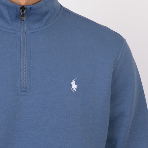 Polo Ralph Lauren Mens Blue Tech Fleece Quarter Zip #3