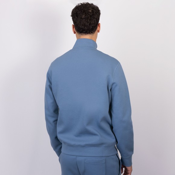 Polo Ralph Lauren Mens Blue Tech Fleece Quarter Zip #4