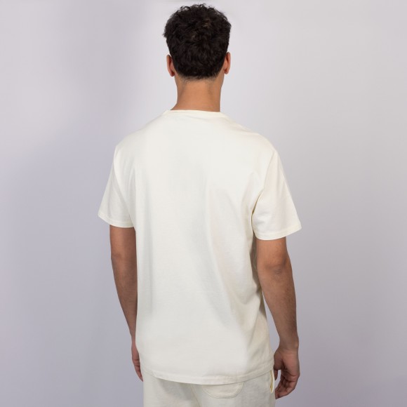 Polo Ralph Lauren Mens Off-White Classic Fit Heavyweight Jersey T-Shirt #4