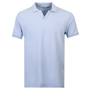 Custom Slim Fit Open Neck Polo Shirt