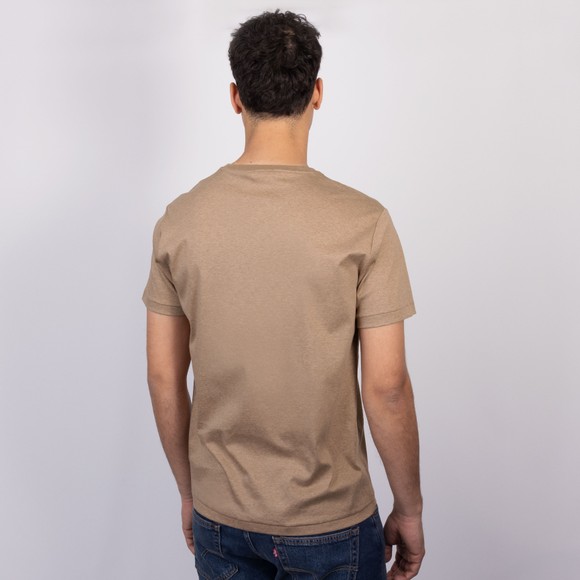 Polo Ralph Lauren Mens Beige Custom Slim Fit Pima Cotton T Shirt #4
