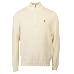 Cotton Quarter-Zip Jumper
