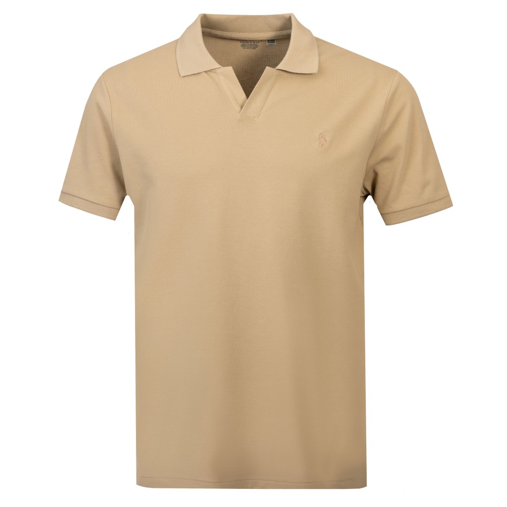 Custom Slim Fit Open Neck Polo Shirt
