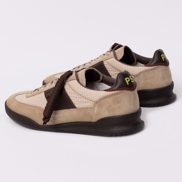 PS Paul Smith Mens Brown Dover Nylon Mix Trainer #3
