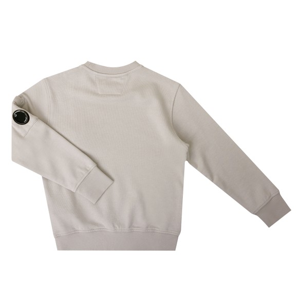 C.P. Company Undersixteen Boys Grey Viewfinder Crew Neck Sweatshirt #3