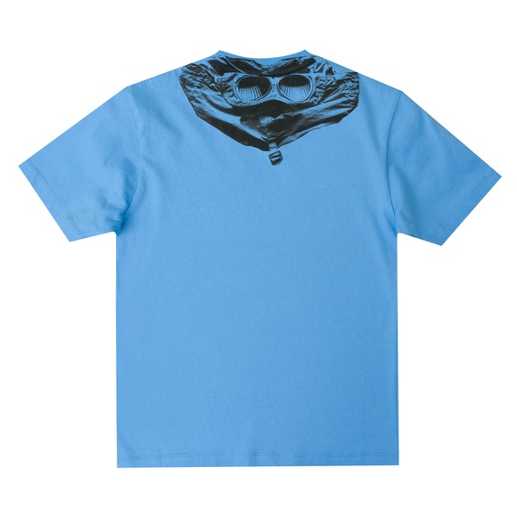 C.P. Company Undersixteen Boys Blue Printed Goggle T Shirt #3