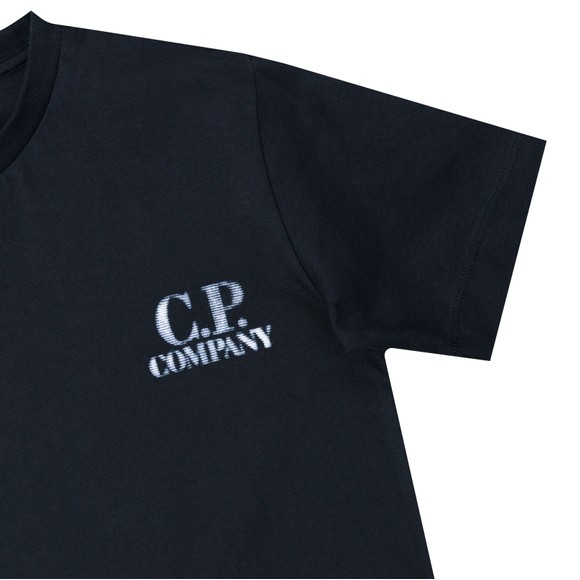 C.P. Company Undersixteen Boys Blue Jersey Comfort T-Shirt #3