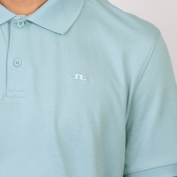 J.Lindeberg Mens Blue Verse Short Sleeve Polo Shirt #3