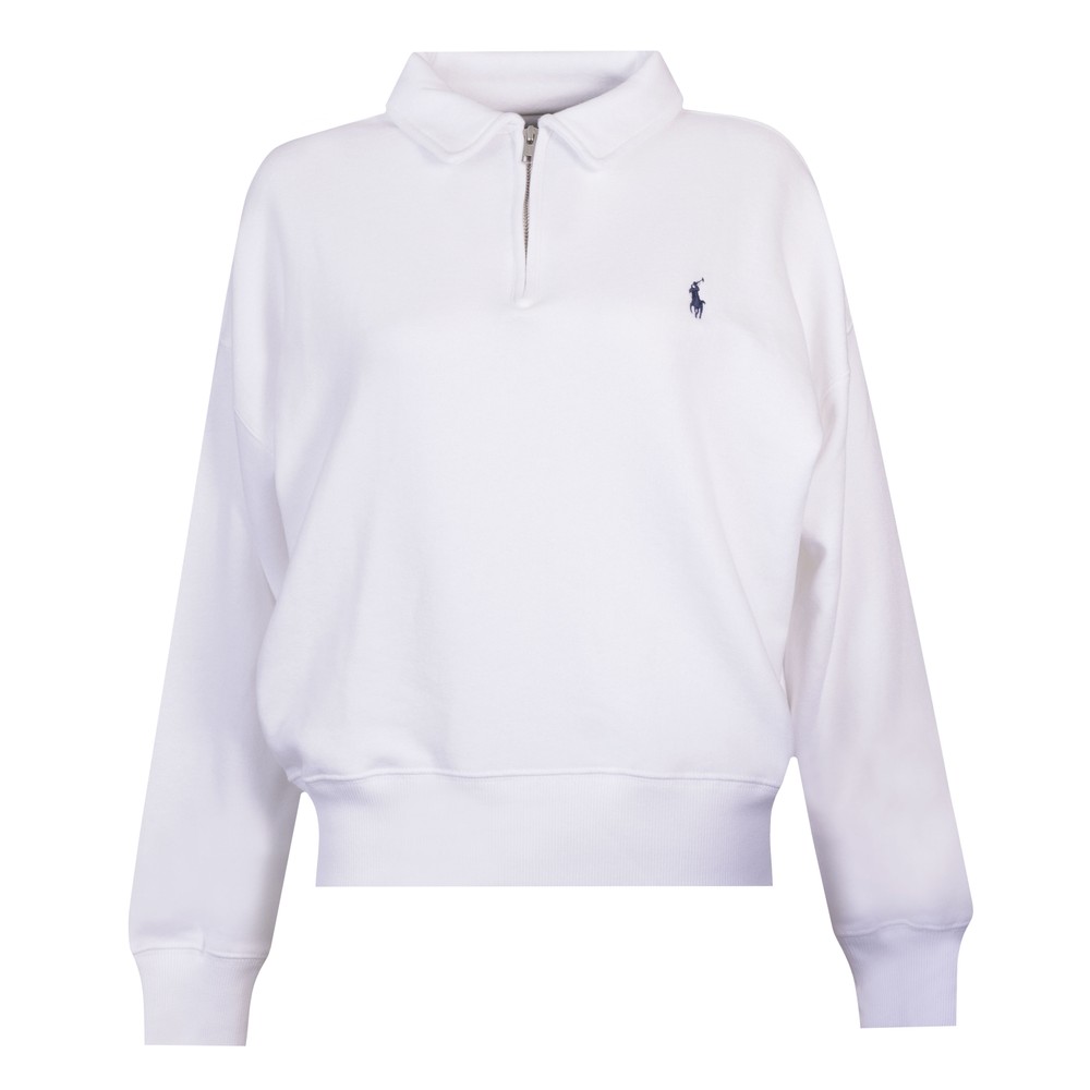 Lightweight Fleece Quarter Zip Sweatshirt