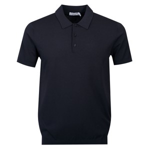 Ridge Knitted Polo Shirt