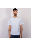 Replay Mens Blue Linen Mix T-Shirt
