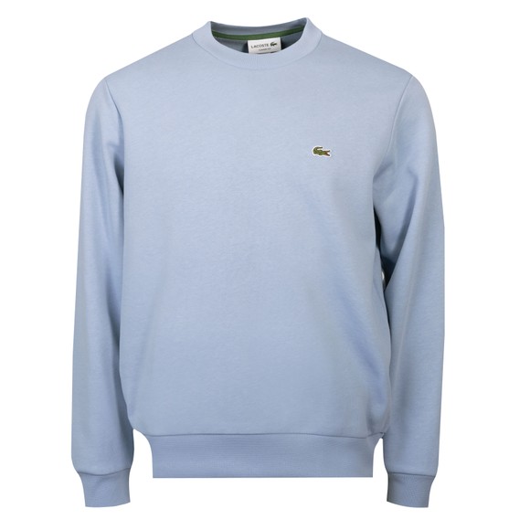Lacoste Mens Blue Crew Neck Sweatshirt #1