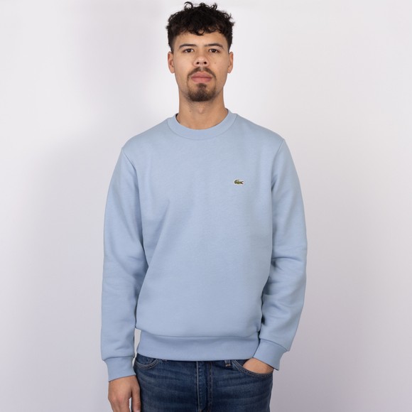 Lacoste Mens Blue Crew Neck Sweatshirt #2