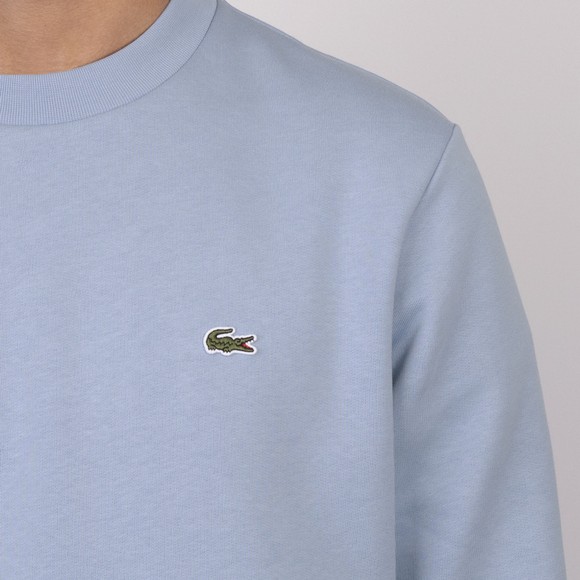 Lacoste Mens Blue Crew Neck Sweatshirt #3