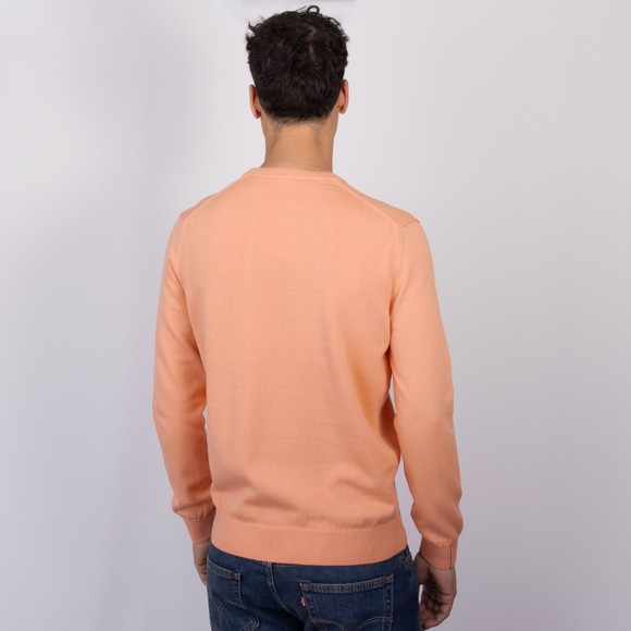 Lacoste Mens Orange AH1985 Crew Jumper #4