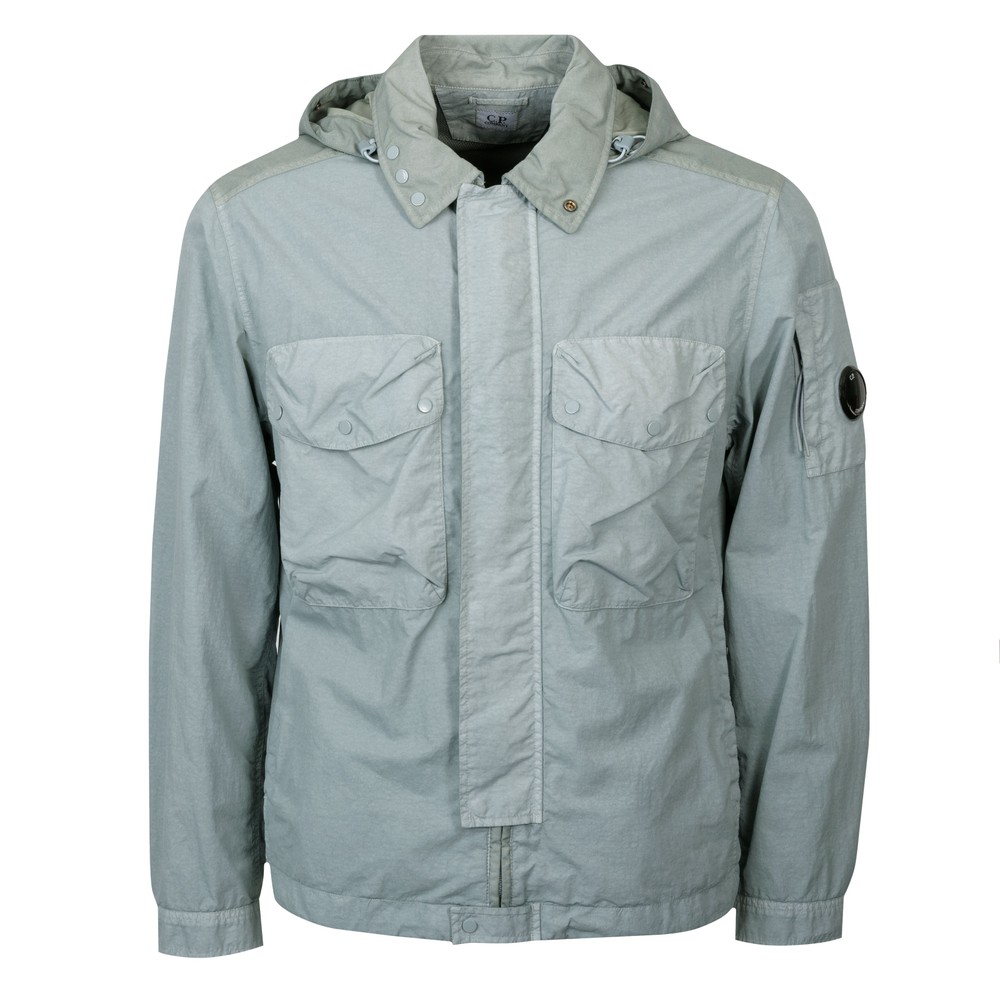 Flat Nylon Mixed Goggle Overshirt