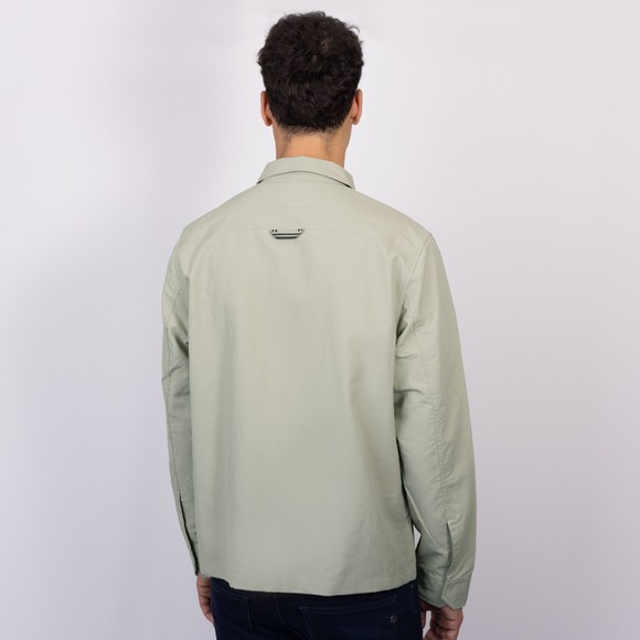 Fred Perry Mens Green Ripstop Pocket Overshirt #4